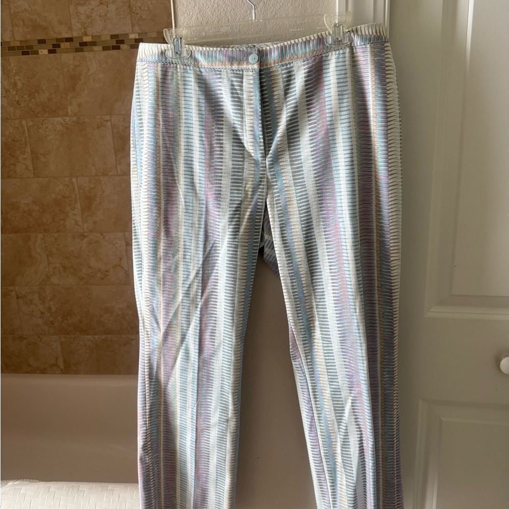 New, never worn w/o tags Striped Multicolor Pants